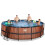 EXIT TOYS EXIT Wood Pool 16ft x 48in with Sand Filter Pump – Brown 6