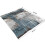 Κουβέρτα Φανέλας Aqua Gray Cyan Teal 50x60in 4