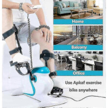 2026 Best!! Electric Pedal Exerciser with Leg Protector for Seniors,portable Fitness Cycle for Arm/leg,electronic Physical Therapy Rehab Bike Trainer
