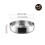Stainless Steel Cooking Pan for Kitchen and Camping 2