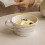 Ceramic Breakfast Cup Textured Vintage Style Large Capacity 5