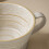 Ceramic Breakfast Cup Textured Vintage Style Large Capacity 8