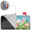 Easter Bunny Ears Mailbox Cover Waterproof Magnetic 25.5x21 4