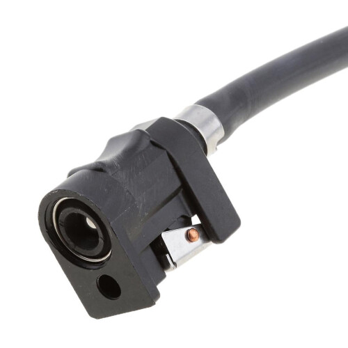 Black Fuel Line Hose Connector for Outboard Boat Engine 2