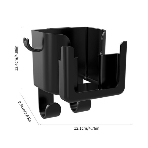 Car Water Bottle Hanging Organizer with Hooks ABS Plastic 1 2