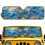Foldable Ocean Dolphin Windshield Sunshade for Jeep 1