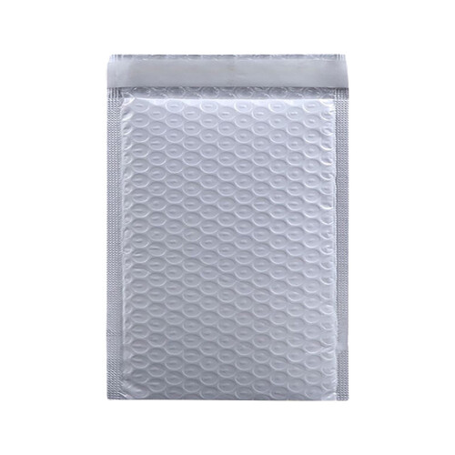 White padded bubble mailers self-seal 5 packs 1
