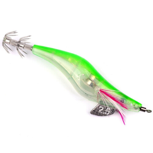 LED squid jig lure prawn-style hook 1 piece 2
