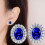 925 Sterling Silver Stud Earrings with Cubic Zirconia 3