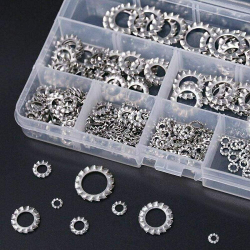 Tooth Lock Washers 304 Stainless Steel 300 Pcs 1