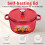 Cast Iron Dutch Oven with Lid 5.5 Qt Red 3