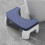 Toilet Squat Stool Bathroom Step Stool 1 Piece 2
