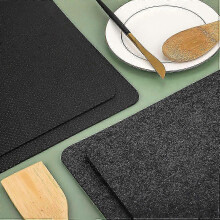 6pcs Heat Resistant Mat for ,kitchen Countertop Protector Mat Kitchen Appliance Sliders Counter Mat