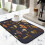 Coffee Drying Mat Mushroom Snails Design 19.5x12in 2