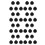 40pcs Black Round Button Battery Holder Case for CR2032 2016 2025 2