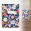 A5 Spiral Notebook Vitt omslag 160 Avrivbara sidor 1