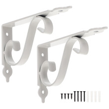 Muurhoekbeugels, ijzeren hoekbeugels, 2 sets