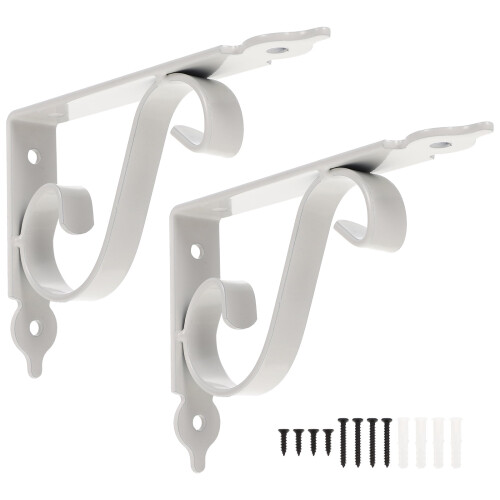 Wandwinkelhalterungen, Eckwinkel aus Eisen, 2er-Set
