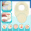 36 Pcs Felt Callus Cushions Oval Shaped Callous Pads for Foot Adhesive Corn 2