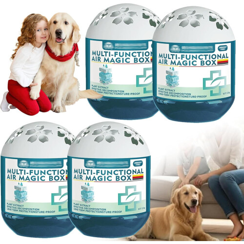 Air Purification Dust Removal Magic Box 4.23 oz 4 pcs