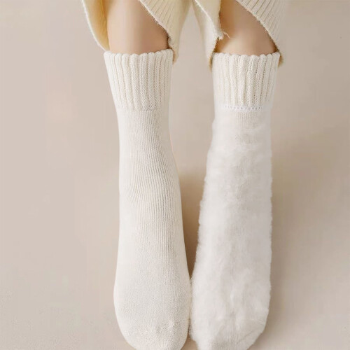 Thermal Wool Socks Winter Moisture-Wicking Mid-Calf 1