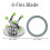 6-Fin Blender Blade for Oster Osterizer with 5-Rib Gasket 2