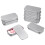 Small Metal Tin Containers with Push Lids 16 pcs 6