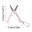 Telescopic Scissors Stainless Steel Compact Folding 0.02 lb 3