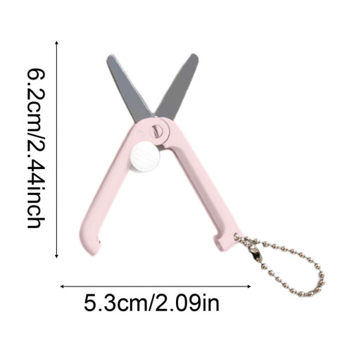 Telescopic Scissors Stainless Steel Compact Folding 0.02 lb 2