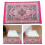 Miniature Floor Rug 1:12 Scale Woven Rose Home Decor 8