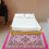 Miniature Floor Rug 1:12 Scale Woven Rose Home Decor 6