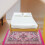 Miniature Floor Rug 1:12 Scale Woven Rose Home Decor 7