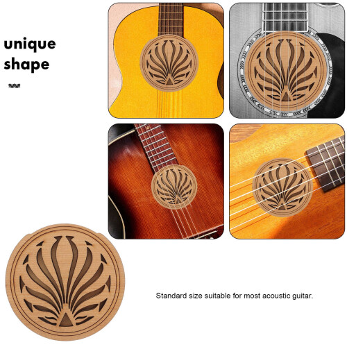 Acoustic Guitar Sound Hole Accessory Adjustable 2