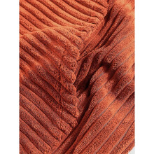 (UK 42, Orange-Red) For Men Vintage Corduroy Men's Casual Pullover Hooded Sweatshirt With Kangaroo Pocket Streetwear For Winter Fall As Gifts