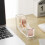 Robuster Tisch-Klebebandabroller mit floralem Design 6