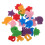 Plastic Sponge Animal Stamper Set 48 Pcs with Rainbow Ink 6