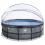 EXIT TOYS EXIT Stone Pool 15ft x 48in with Sand Filter Pump and Dome – Grey 4