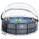 EXIT TOYS EXIT Stone Pool 15ft x 48in with Sand Filter Pump and Dome – Grey 9