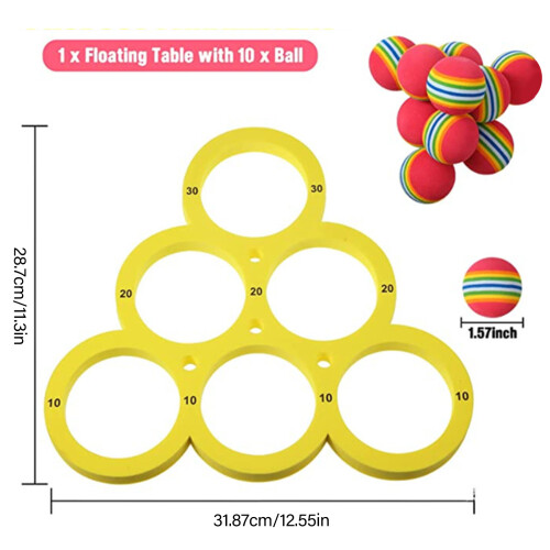 Ensemble de jeu de fête pour piscines interactives, équipement 2