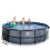 EXIT TOYS EXIT Stone Pool 15ft x 48in with Sand Filter Pump and Dome – Grey 10