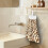 Leopard Print Hand Towels with Button Loop 2-Pack 3