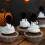 Halloween Cupcake Toppers Spider Skull Bat Ghost 12 Pcs 7