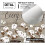 Toile murale rustique en coton, style vintage, fleurs et papillons. 2