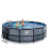 EXIT TOYS EXIT Stone Pool 15ft x 48in with Sand Filter Pump – Grey 6
