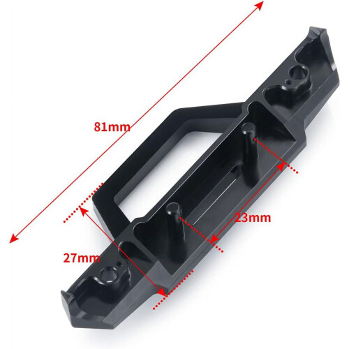 Aluminum Front Bumper for Axial SCX24 RC Crawler 1