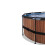 EXIT TOYS EXIT Wood Pool 15ft x 48in with Sand Filter Pump – Brown 5