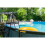 EXIT TOYS EXIT Wood Pool 16ft x 48in with Sand Filter Pump – Brown 12