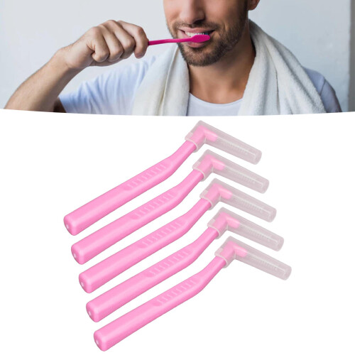 L-Shaped Interdental Brushes Flexible Flat-Line Design 2