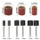 Rotary Sanding Bands Kit for Dremel Tools 384 Pcs 6