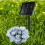 Morttic Solar Lotus String Lights 23ft 50LED Pink 8